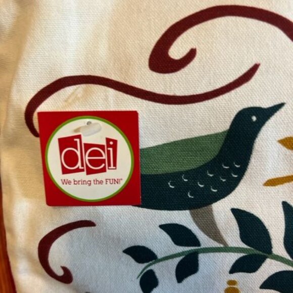 Holiday Gnome Decorative cushion  Pillow By DEI christmas home decoration - Picture 3 of 6